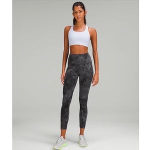 Lululemon Align super HR 28” diamond dye pitch grey graphite grey size 6